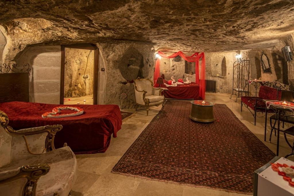 Guzelyurt Kapadokya Ihlara Konaklari Antik Gelveri Konagi מראה חיצוני תמונה